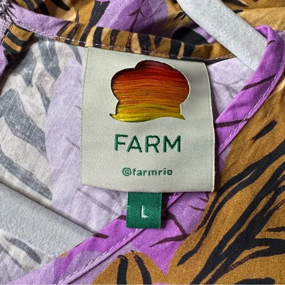 FARM Rio Tiger Leaves Mini Dress - Picture 12 of 13